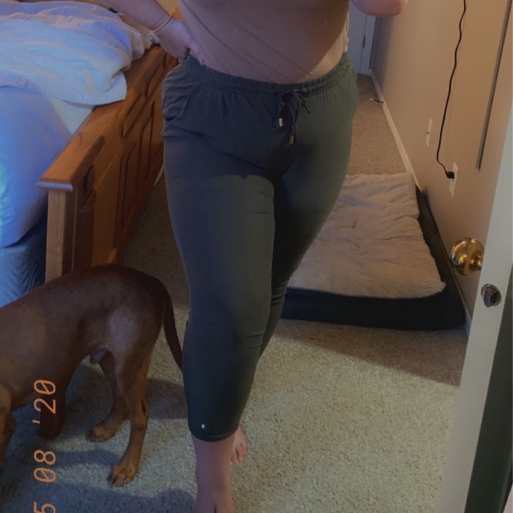Green Joggers